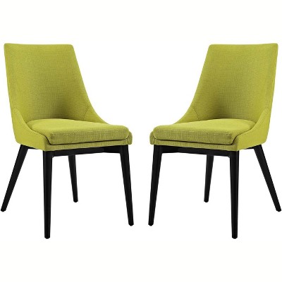 ModwayViscount Dining Side Chair Fabric Set of 2