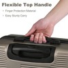 Carry On Luggage with Wheels, ABS 3 Pieces 20"/24"/28" TSA Lock Hardside Expandable Spinner Luggages Lightweight Rolling Suitcase for Travel - 3 of 4