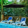 HYLEORY Germar Market Umbrella, Size: 90" H x 120" W x 120" D - 3 of 3