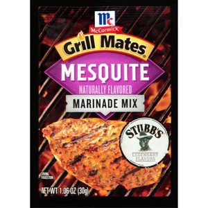 McCormick Grill Mates Mesquite Marinade - 1.06oz - 1 of 4