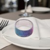 Unique Bargains Napkin Rings Faux Crystal-Studded Iron Rhinestone 1 Pc - 3 of 3