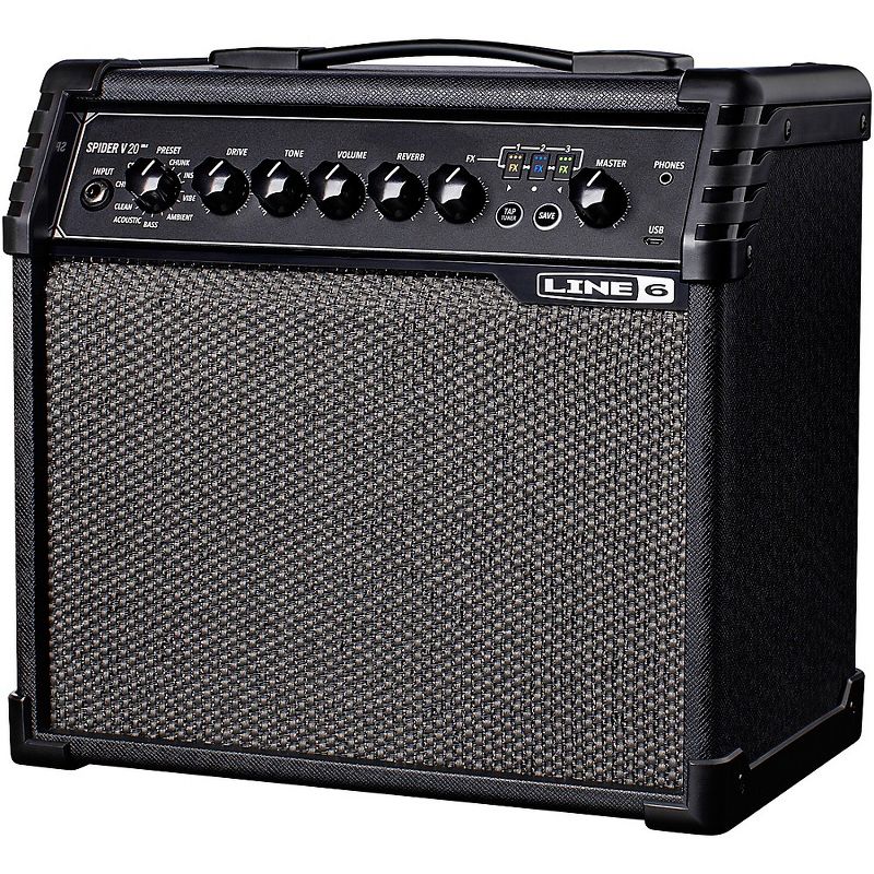 Line 6 Spider V 20 MKII 20W 1x8 Guitar Combo Amp, 3 of 5