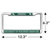 University of Wisconsin - Green Bay Mascot Full Size Standard License Plate Metal Frame - 4 of 4