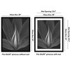 Americanflat 28x34 Picture Frame  - Use as 24x30 Frame with Mat or Display 28x34 Photo Without Mat - Epic Collection - Black - 2 of 4