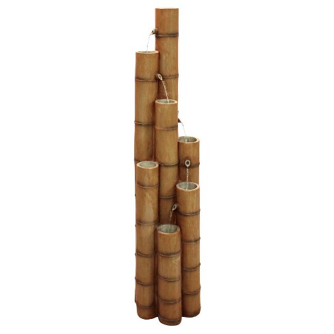 Design Toscano Cascading Bamboo Sculptural Fountain - Multicolored : Target