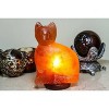 Cat Salt Lamp Pink - Q&A Himalayan Salt - 2 of 3