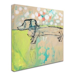 Trademark Fine Art -Wyanne 'Dachshund' Canvas Art - 1 of 3