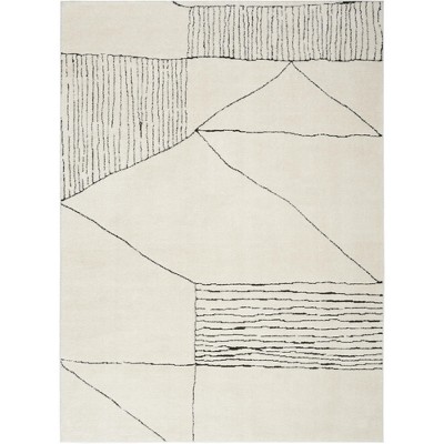 Nourison Cozy Modern Abstract Scandinavian Indoor Area Rug