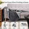 Electric Heating Blanket, Soft Flannel Heated Blanket with 5 Heat Levels & 4 H Timer, ETL Certified & Machine Washable - 3 of 4