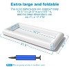 Jasonwell 3-Pack Giant Inflatable Serving Bars with Drain Plugs | Portable Ice Buffet & Drink Cooler Trays for Parties, BBQ & Pool - 3PCS - 4 of 4