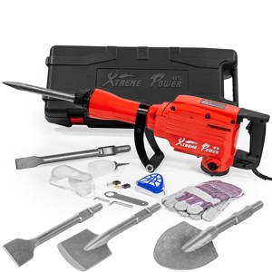 XtremepowerUS HD Electric Demolition Jack hammer Concrete Breaker-2200Watt - 1 of 4