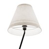 Infibrite 23" Angular Base Table Lamp: ETL Listed, Linen Shade, Rocker Switch - 3 of 4