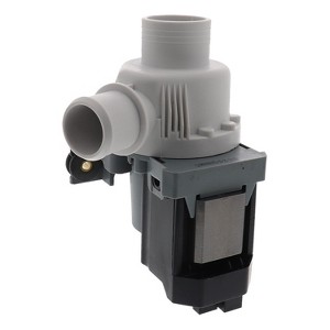 ERP® Replacement Washer Drain Pump WH23X26206 for Select Clothes Washers in Gray - 1 of 4