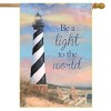 Coastal Lighthouse Summer House Flag Shoreline Pier 28" x 40" Briarwood Lane - 2 of 4