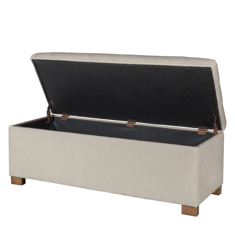Classic Large Tufted Storage Bench - HomePop, 4 of 9