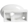 ALFI ABC117 White 17inches Small Wall Mounted Ceramic Sink with Faucet Hole - 2 of 4
