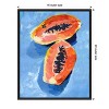 Amanti Art Bold Papaya II by Jennifer Paxton Parker Canvas Wall Art Print Framed 16 x 20-in. - 4 of 4