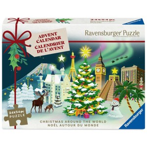 Ravensburger Ravensburger Christmas Advent Calendar Jigsaw Puzzle - 24x54pc - 1 of 4