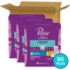 Poise Ultra Thin Pads with Wings - Moderate Absorbency - 2 of 4