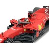 Ferrari SF21 #55 Carlos Sainz Formula One F1 Car "Ferrari Racing" Series 1/18 Diecast Model Car by Bburago - 2 of 4