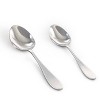 Oster Silvermist 20 Piece Stainless Steel Flatware Set with Steak Knives - 2 of 4