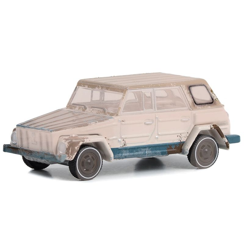 1974 Volkswagen Thing (Type 181) Beige (Weathered) "American Pickers" (2010-Current) TV 1/64 Diecast Model Car by Greenlight, 2 of 4