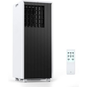 8000 BTU Portable Air Conditioners for Room 350 Sq.Ft,Portable AC Unit with Remote Control & Window Kit, Built-in Dehumidifier, Fan - 1 of 4
