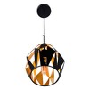 CWI Lighting Oxide 1 Light Down Pendant With Black+Copper Finish - 2 of 4