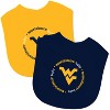 BabyFanatic Officially Licensed Unisex Baby Bibs 2 Pack - NCAA West Virginia Mountaineers - 2 of 4