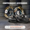 VEVOR Trailer Hub Drum Kits 5 on 4.5" B.C. with 10" x 2-1/4" Electric Brakes,Self-Adjusting Trailer Brake Assembly for 3500 lbs Axle, 4-Hole Mounting - 4 of 4