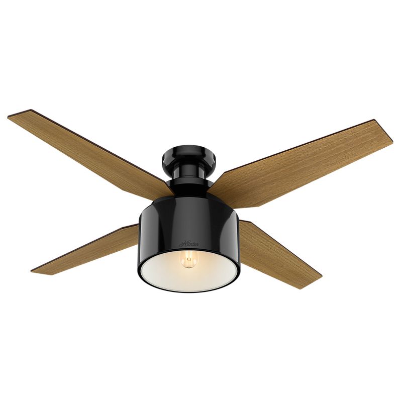 52" Cranbrook Low Profile Ceiling Fan with Remote (Includes Light Bulb) - Hunter Fan, 3 of 13