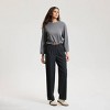 Women's Ballon Hem Sweatshirt - A New Day™ Gray - 4 of 4