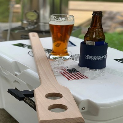 Beech Wood 35.5-Inch Mash Paddle with Beveled End and Holes