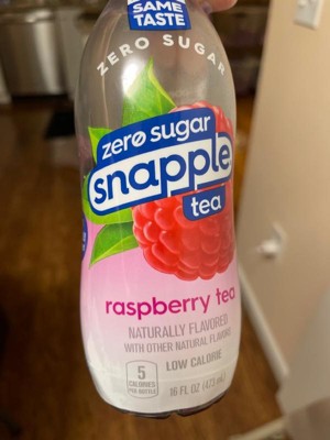 Snapple Zero Sugar Raspberry Tea - 6pk/16 Fl Oz Bottles : Target