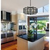 Elk Home Slatington 6 - Light Chandelier in  Brushed Nickel/Silvered Graphite - 2 of 3