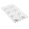 Silikomart Kit Tarte Ring Palet 70 Silicone Mold with 8 Cavities, Each 2.51 Inch Diameter x 0.70 Inch High - 2 of 4