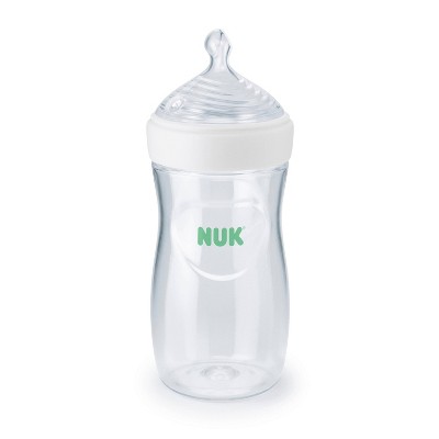 NUK Simply Natural Bottle with SafeTemp - Neutral - 9oz