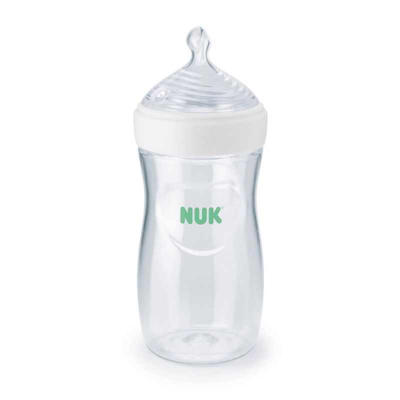 NUK Simply Natural Bottles with SafeTemp - 9oz, 1 of 7