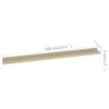 vidaXL Wall Shelves 2 pcs Sonoma Oak 39.4"x3.5"x1.2" - 2 of 4