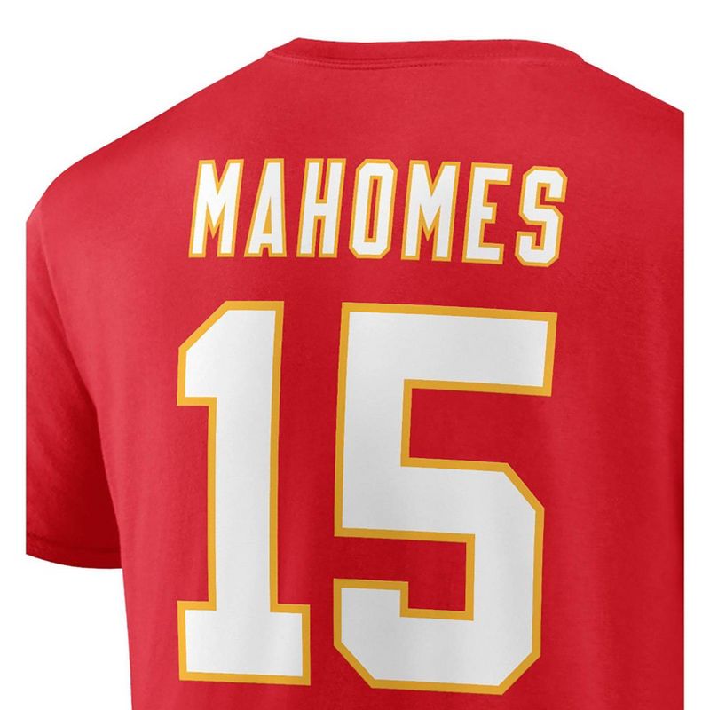 NFL Kansas City Chiefs Short Sleeve Core Mahomes Big & Tall T-Shirt, 4 of 5