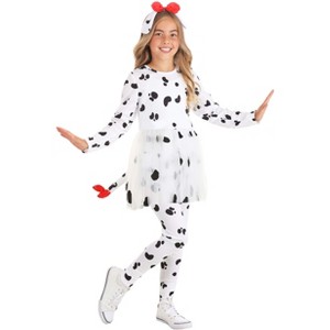 HalloweenCostumes.com Adorable Dalmatian Girl's Costume - 1 of 4
