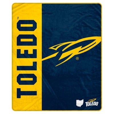NCAA Toledo Rockets Ultra Soft Tailgate Throw Blanket