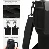 BABYYER Water Bottle Carrier Bag Fits 40 Oz Tumbler with Handle, Bottle Bag with Adjustable Shoulder Strap - 3 of 4