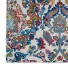 Global Vintage GLB06 Ivory/Blue Area Rug Colorful Vintage Damask By Nourison - 4 of 4