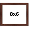 PosterPalooza | Photo Size Classic Modern Brown Frame - UV Acrylic, Foam Board Backing, Hanging Hardware - 2 of 4