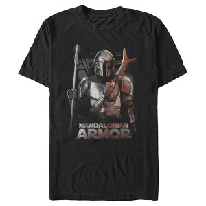 Men's Star Wars The Mandalorian Din Djarin Beskar Armor T-Shirt - 1 of 4
