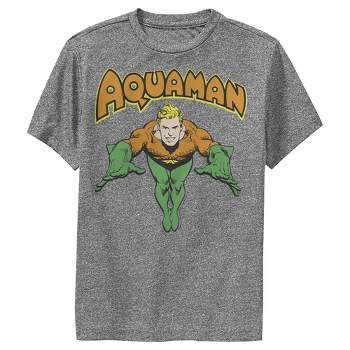 Boy's Justice League Aquaman Dives In Performance Tee