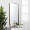 Elegant Lighting Metal frame rectangle mirror 18 inch in Brass - 3 of 4