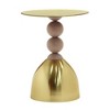 TOV Furniture Daleyza Gold Side Table - 3 of 4