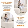 99" Chenille Compression L-Shaped Sectional Sofa with Chaise - 3 of 4